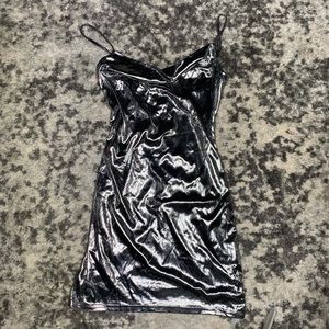 Forever 21 silver dress